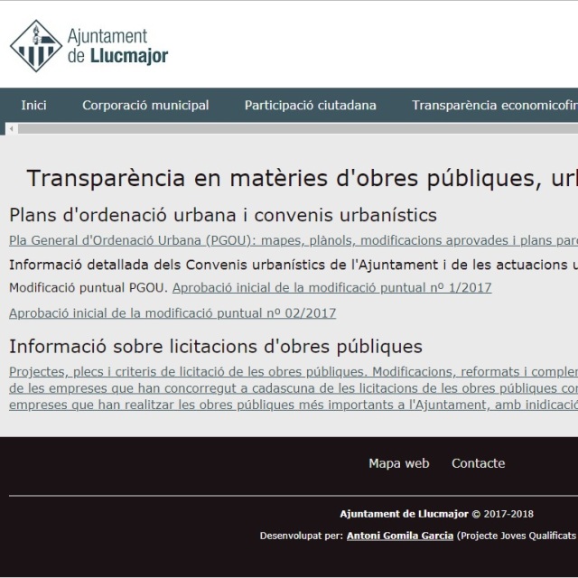Portal Transparencia Llucmajor